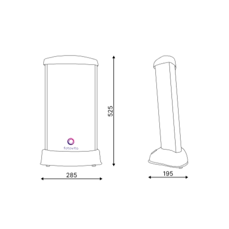 Lampa antydepresyjna FOTOVITA FV 10S (mała)